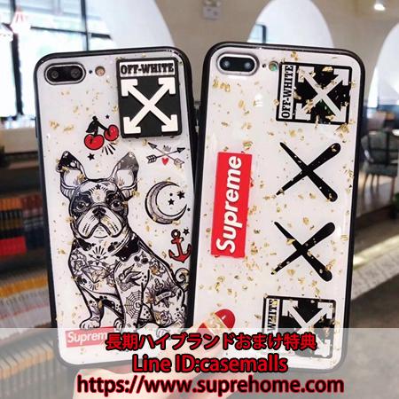 SUPREME OFF WHITE コラボ IPHONEXケース