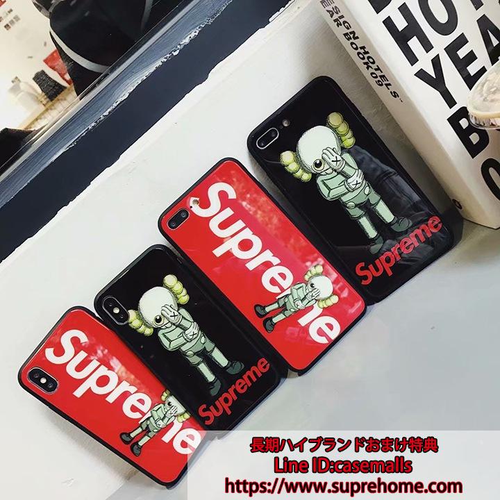 シンプル風 アイフォン6S plusケース supreme