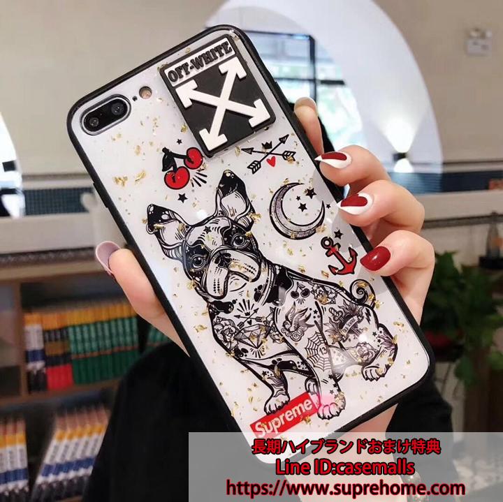 SUPREME OFF WHITE コラボ IPHONEXケース