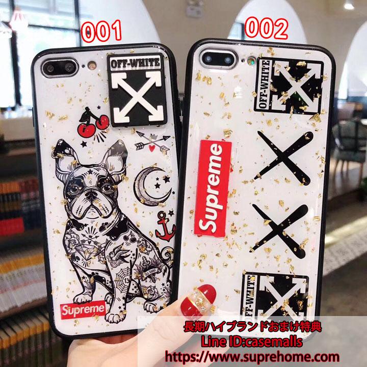 SUPREME OFF WHITE コラボ IPHONEXケース