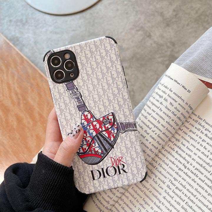 dior 保護ケース アイフォーン12 四角保護